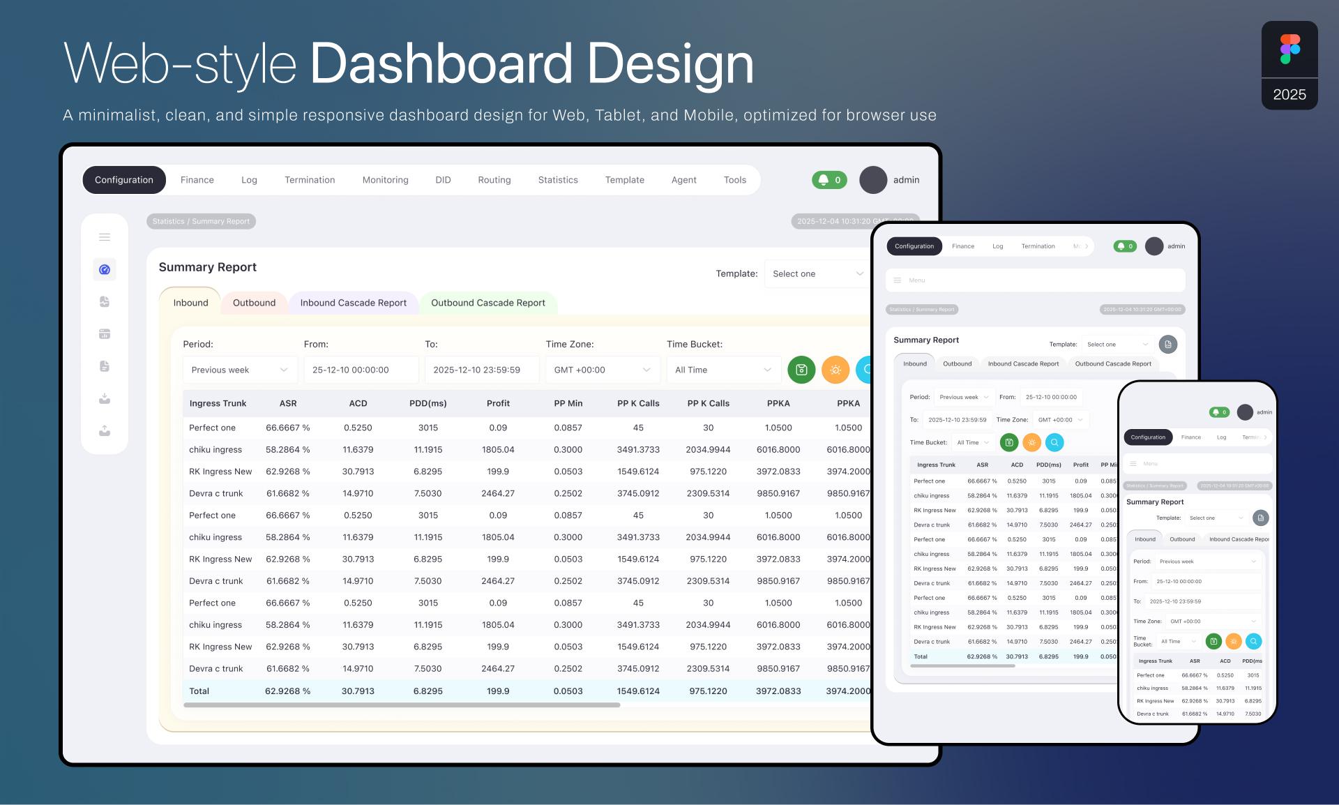Class4V7 Web Dashboard UI/UX Design